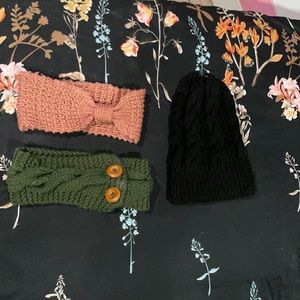 2 Headsets and a Beanie